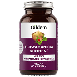 Oildem Ashwagandha Shoden - Premiumrohstoff - 35% Withanolid-Gehalt - laborgeprüft