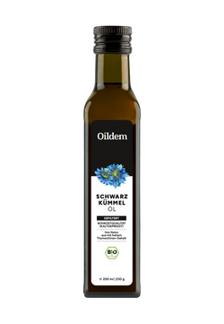 Oildem Bio-Schwarzkümmelöl 250ml (GEFILTERT)