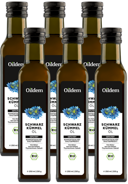 Oildem Bio-Schwarzkümmelöl 250ml (GEFILTERT)