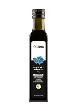Oildem Bio-Schwarzkümmelöl 250ml (UNGEFILTERT)